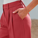 🌸Spring Blowout! 64% Off 👖Women's High-Waist Straight Leg Trousers — Effortless Style