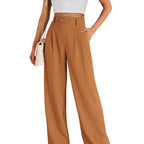 🌸Spring Blowout! 64% Off 👖Women's High-Waist Straight Leg Trousers — Effortless Style