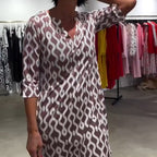 🎀Gorgeous Women's Casual V - Neck Print A - Line Dress 🥰