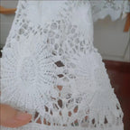 🏖️Summer Specials🌴Women's Lace V-Neck Long Sleeve Top