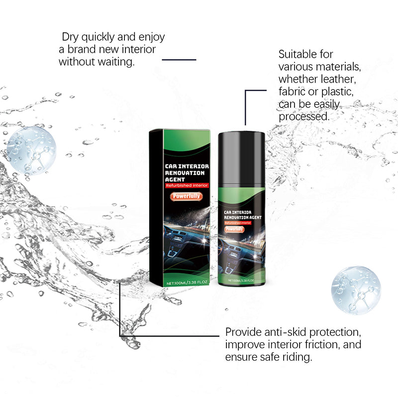 🚨Final Day! 65% OFF🚗✨ Keep a car and stock up! Buy 2 Get 1🚀 Free|Interior Refurbishment Coating