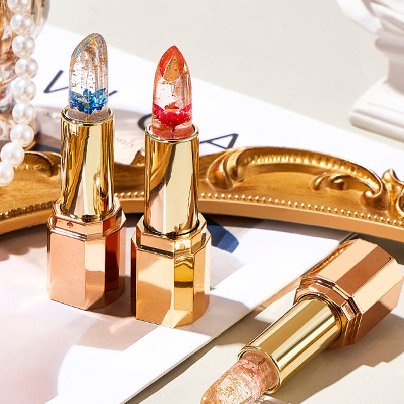 💕 Buy one get one 💕 free moisturizing flower jelly lipstick for long-lasting makeup