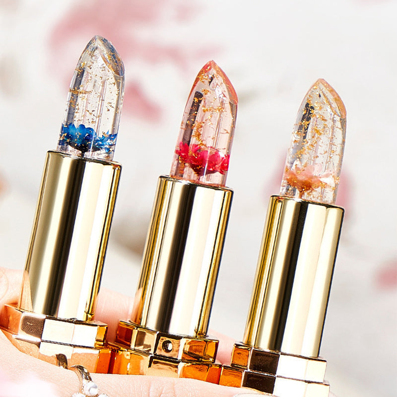 💕 Buy one get one 💕 free moisturizing flower jelly lipstick for long-lasting makeup