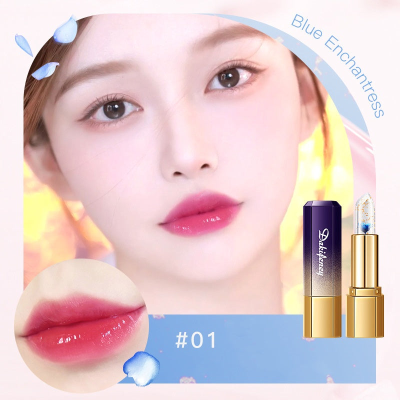 💕 Buy one get one 💕 free moisturizing flower jelly lipstick for long-lasting makeup