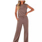 🌸 Sleeveless drawstring pants|loose and not strangled, relaxed at home in summer