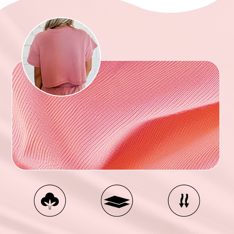 🛍️ Casual T-shirt × skirt two-piece set, casual and chic one-click get!