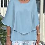 💥FLASH SALE 57% OFF💥Women’s Printed Pants & Crew Neck Top Set