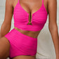 🏝️Women's Push Up High Waist Bikini | 2025 Summer Escape