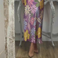 🎊 2025 New Luxury Outfits! Hand-embroidered V-neck silk maxi dress, limited sale 👑
