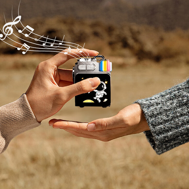 🌟🎒Tiny but Mighty! Portable Wireless Bluetooth Speaker - Fits in Your Mug, Roars Like a Bear!🔊☕🐻