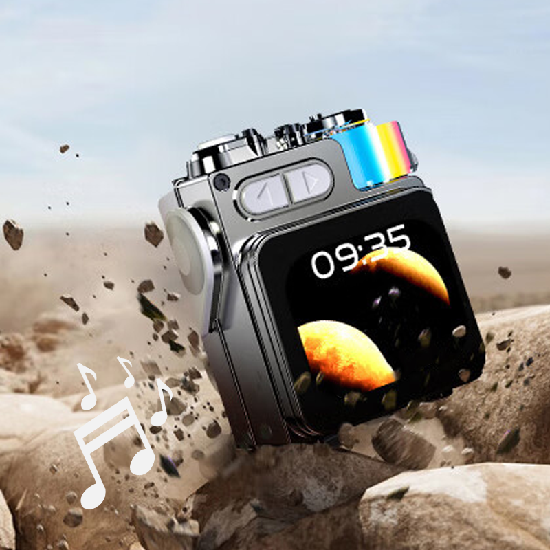 🌟🎒Tiny but Mighty! Portable Wireless Bluetooth Speaker - Fits in Your Mug, Roars Like a Bear!🔊☕🐻