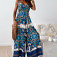 👗 Women's trend-printed open-back jumpsuit|tassel belt design, unlocking the sense of ✨ chic vibe