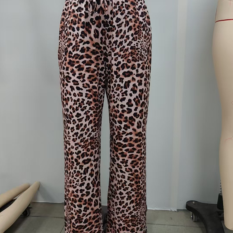 🔥Women's straight-leg wide-leg pants unlock the code of wildness and elegance🐆