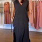 🌸New Arrival 55%OFF【S~XL】💕Women's V-Neck Sleeveless Split Maxi Dress