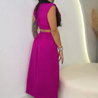 👑No More Boring Dresses✨ Women’s Cap Sleeve Split Dress | Flattering Fit