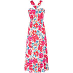 🌺Cross Halter Floral Dress | Sleeveless Summer Romance