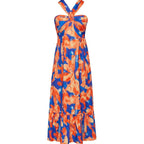 🌺Cross Halter Floral Dress | Sleeveless Summer Romance