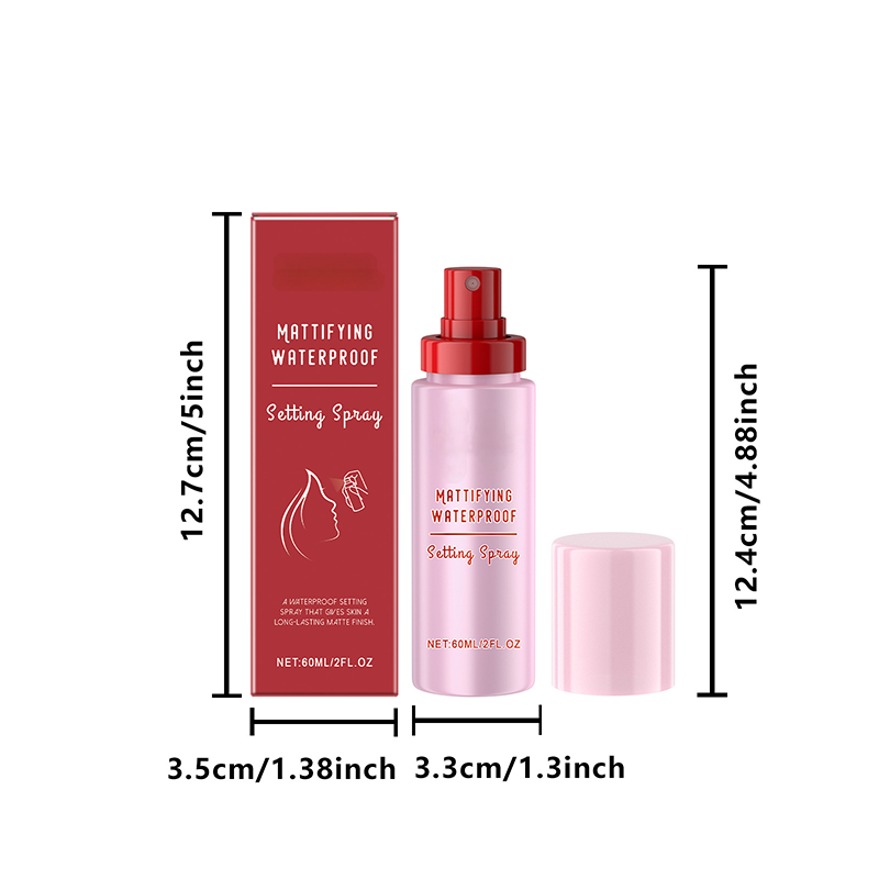 ⏰Last Day Sale! Oil-Control Setting Spray｜12h Matte Lock, Shine Begone✨