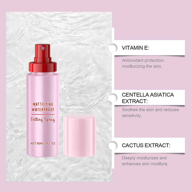 ⏰Last Day Sale! Oil-Control Setting Spray｜12h Matte Lock, Shine Begone✨