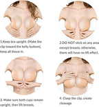 ✨ Invisible chest patch | Wearing a suspender / dress is a must! Gather naturally without leaving a trace