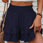 💥 High - Waist Tiered Skirt | Stretch Waist, Flowy Hem – Hides Hips & Slims👗