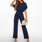 👖Women’s High Waist Wide Leg Jumpsuit | Chic All - Day Ease