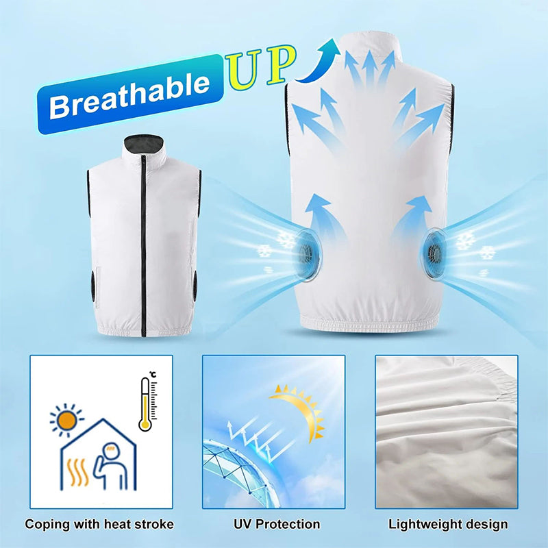 ❄️Cooling Vest on Sale🔥| 50% OFF, Your Summer Lifesaver