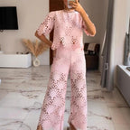 🌸Layered three-dimensional lace + high-waisted shorts! Look tall and thin💖