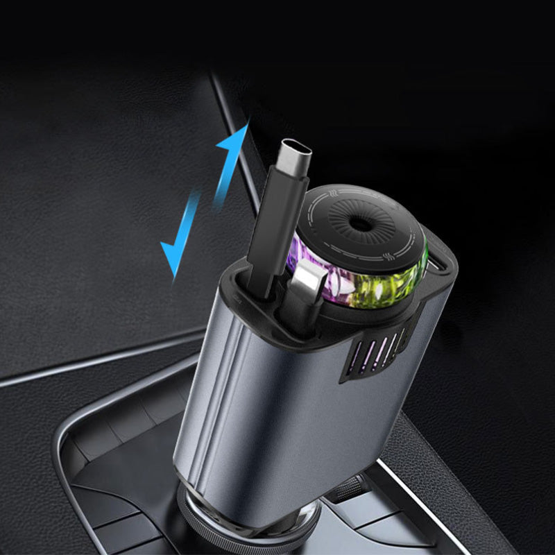 🔋⚡5-in-1 Charger Aroma Diffuser Starlight Ceiling