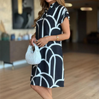 ✨ 🇬🇧 Final Clearance! Loose printed skirt, hide the loose flesh, daily wear, grab the Last Sizes