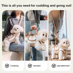 🐶🎒 2-in-1 Portable Breathable Pet Carrier – Sling + Backpack | Anywhere, Anytime!