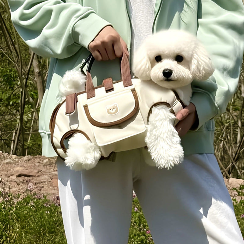 🐶🎒 2-in-1 Portable Breathable Pet Carrier – Sling + Backpack | Anywhere, Anytime!