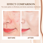 💦 Waterproof foundation cream matching beauty brush ✨ to cover blemishes and fit naturally One set is done