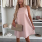 🌸Women's Casual Sleeveless A-Line Dress | Lazy and relaxed! The sleeveless A-line skirt is comfortable to hide the meat