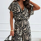 🔥Last Day Promotion 50% OFF🔥✨Women’s Leopard Print Wide-Leg Jumpsuit