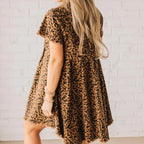 🐆 Who understands the wildness of leopard print denim! Wild Wish Dress