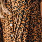 🐆 Who understands the wildness of leopard print denim! Wild Wish Dress