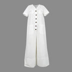 🧚 Women's V-Neck Loose Jumpsuit – Casual Comfort, All-Day Wear