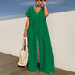 🧚 Women's V-Neck Loose Jumpsuit – Casual Comfort, All-Day Wear