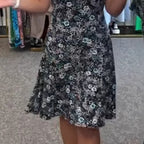 ✨ The floral skirt that was asked exploded! 2025 new U collar 65% OFF, don't buy it and cry~