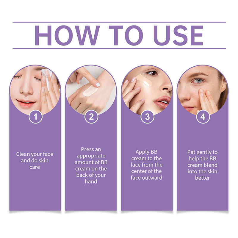 Moisturizing Lightweight BB Cream | Sunscreen + Concealer + Brightening - Three Effects in One✨