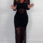 👗 Women's V-Neck Lace Dress – Sexy Sheer Details, Romantic Vibes🎉