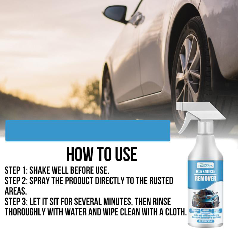 🚗 Car Rust & Iron Particle Remover Spray | Cleans Body, Wheels & Trim Effortlessly 🧼