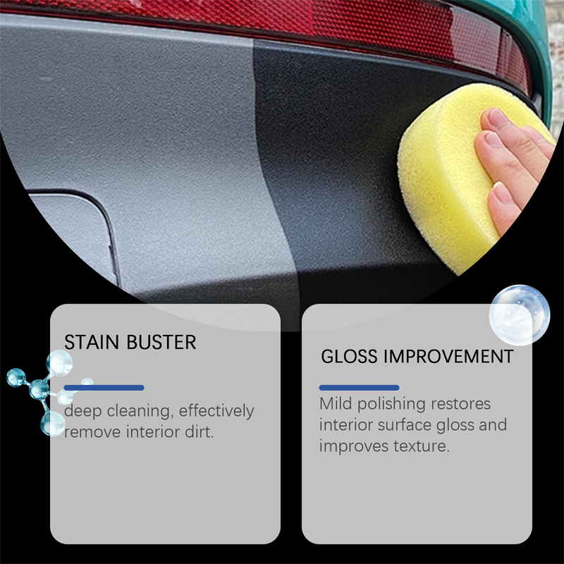 💧 No-Rinse Car Interior Cleaner & Polish – Multifunctional Quick Shine