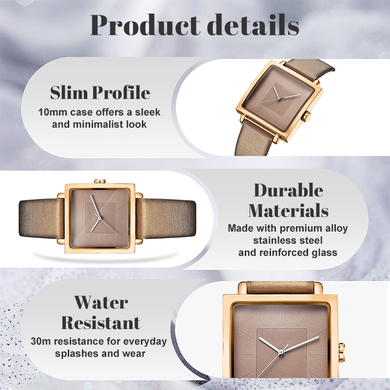 ⌚ Women's Vintage Luxury Square Watch – Heritage Crafted Timeless Elegance
