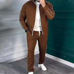 🏃 Classic Side Stripes Tracksuit – Retro Sporty Style for Men/Women