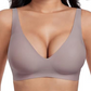 🤗 No More Underwire Discomfort! 😎Deep V Push - up Bra – Seamless & Wirefree✨