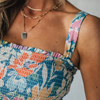 Women's Flowy Floral Strap Dress – Lightweight Fabric & Feminine Vibe💃