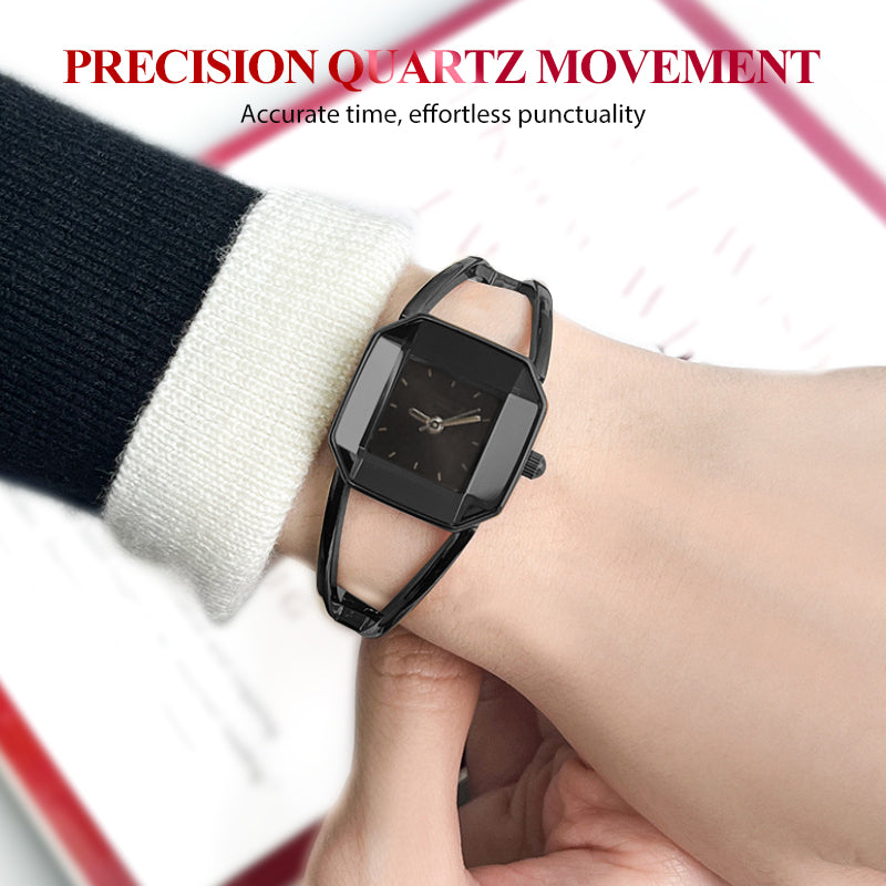⌚️Minimalist Fashion Square Dial Quartz Watch – Sleek Lines & Timeless Appeal
