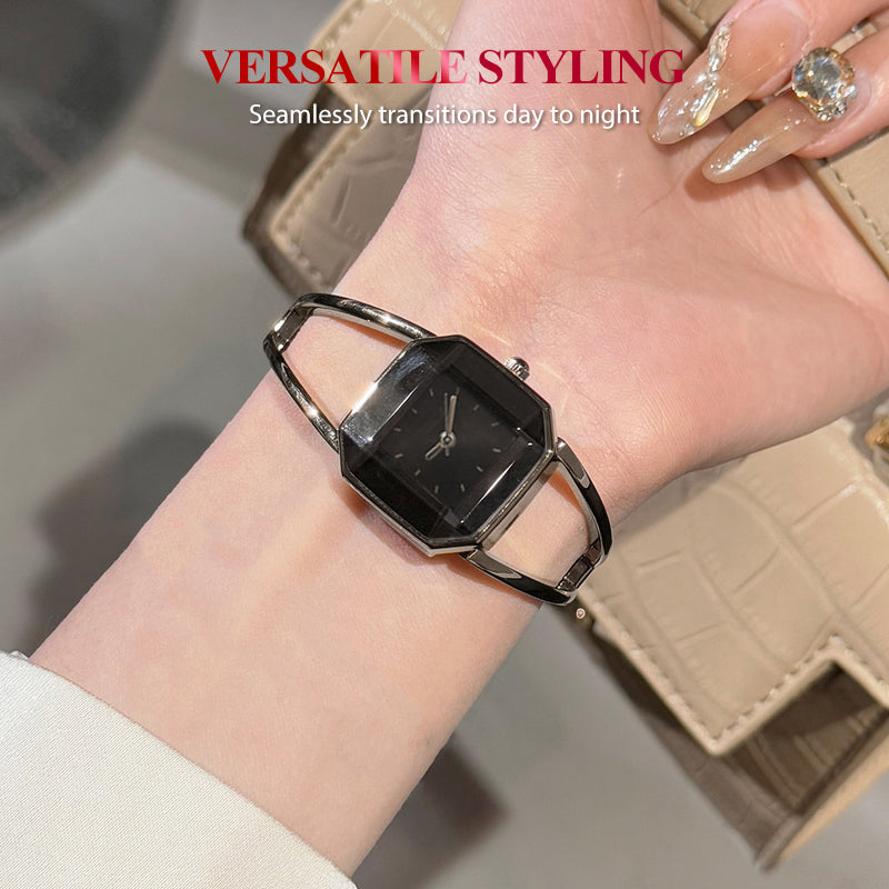 ⌚️Minimalist Fashion Square Dial Quartz Watch – Sleek Lines & Timeless Appeal